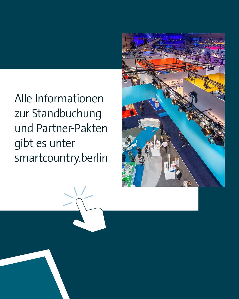 SmartCountryCon's tweet image. Die Zukunft des öffentlichen Sektors mitgestalten? 🌐 Werden Sie Aussteller auf der #SCCON26 und schaffen Sie Sichtbarkeit für Ihre Lösungen bei mehr als 23.000 Impulsgebern. Noch bis zum 31.01. mit exklusiven Early-Bird-Rabatten!

Alle Informationen ➡️ smartcountry.berlin/de/ausstellen/…