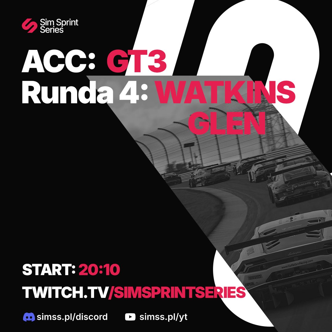 simsprintseries's tweet image. Amerykańska legenda powraca! Watkins Glen ponownie gospodarzem zmagań kierowców klasy GT3!

twitch.tv/simsprintseries

#ACC #GT3 #GTWC #WatkinsGlen #simracing #leagueracing