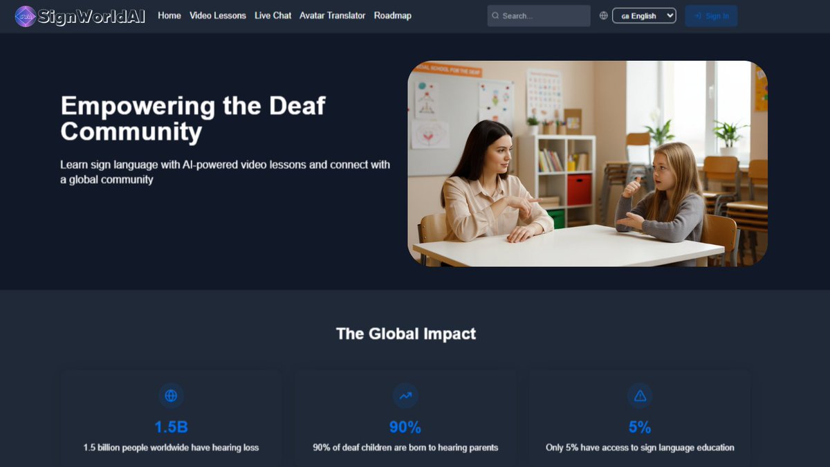 LizaFlux's tweet image. I’m working on it a long and challenging journey lies ahead, but it’s worth it.

At SignWorldAI, we’re creating a world without communication barriers — where everyone can learn, connect, and access information equally.

#Sign #TechForGood #SignLanguage #ISL #ASL