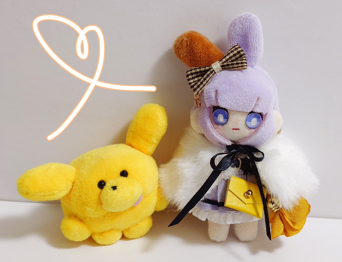 ぷにちゃんの小物セット！
村崎さん <a href="/image_a_not/">村崎</a> よりお迎えさせていただきました！😄か〜わい〜