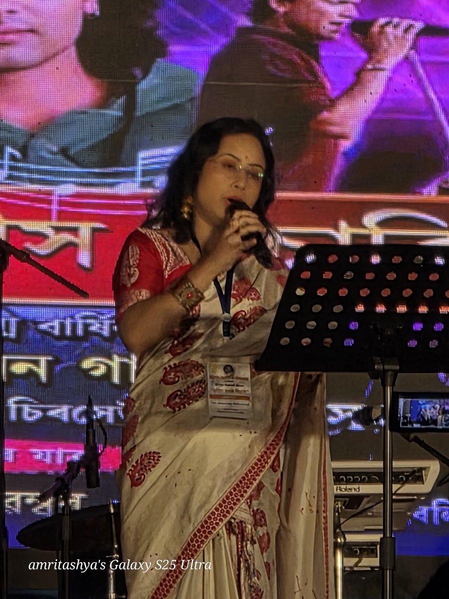 amritashya's tweet image. A few more 30x zoom shots of the concert in memory of Zubeen Garg, the legend 🤩📸🎶   #JusticeForZubeenGarg #Concert #Memory #Legend #Music #ZubeenDaForever #Zubeen_Garg