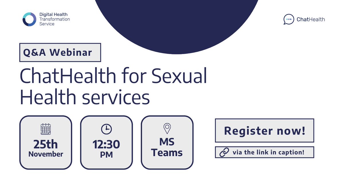 ChatHealth NHS tweet media