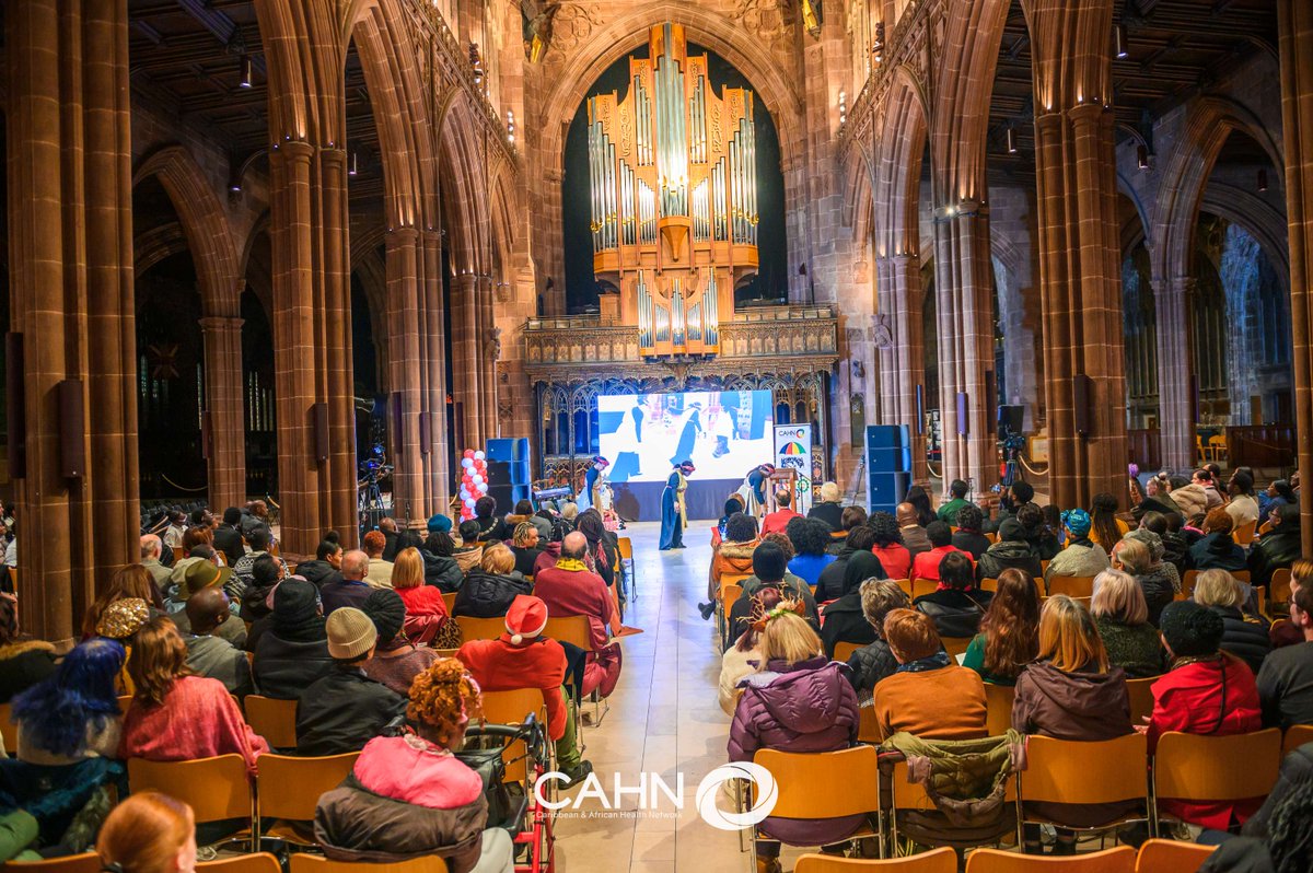 cahn_uk's tweet photo. Our community, our celebration! 
🎵 Join fellow Caribbeans & Africans across GM for carols, music & Christmas joy at Manchester Cathedral, 9th Dec 7pm. Last year was memorable let's make 2025 even better!  
Free Entry 🎄 Register here: https://t.co/K6EGj9Vko2 
#Christmasevents #CommunitySpirit #ChristmasManchester #CAHN