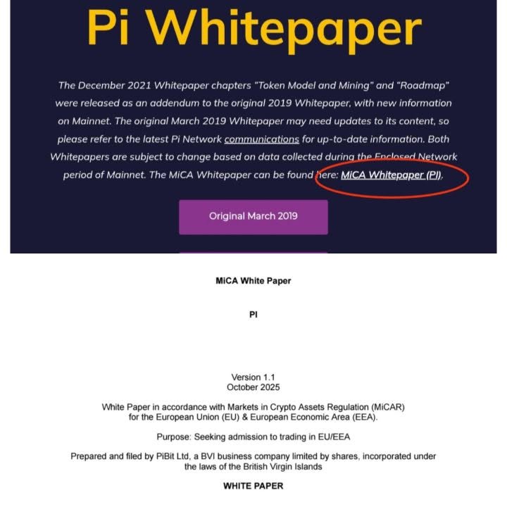 Dungpikachu's tweet image. 🚨 Breaking News: PiBit Ltd

“Pi has officially filed under the EU MiCA regulation — a big step towards a legal and future listing” 👇
#Pinetwork #Pibitltd #Mica #Eu #Blockchain