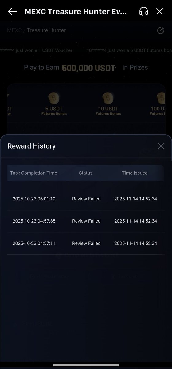 cryptov4ibes's tweet image. SCAM ALERT @MEXC_Official
Real users are getting hit with “risk control” after doing genuine trading volume in M-Day.
No explanation. No transparency. Zero reward.
This is not fairness. This is abuse of trust.
Proofs below ↓
#MEXCScam #MEXCRiskControl #MEXC