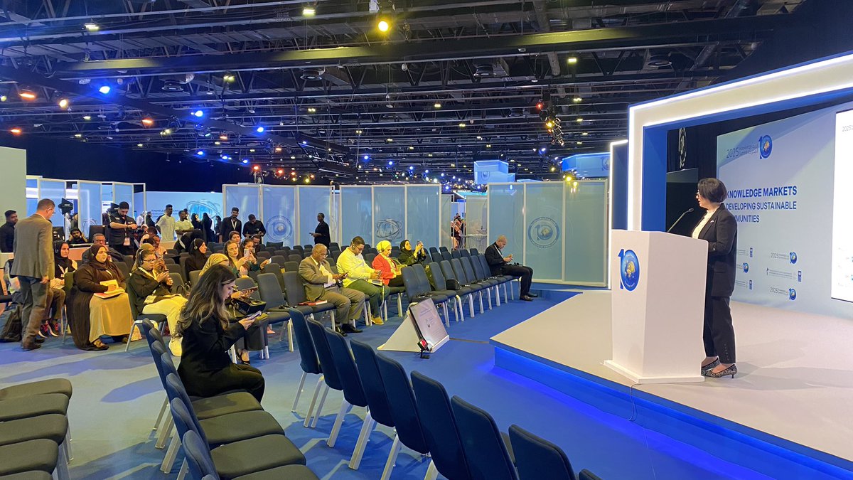 UN_UAE's tweet image. At the 10th @KnowSummit, UN RC @BBoell stressed that reimagining multilateralism means shifting from power-based to problem-based cooperation and rebuilding the system for a world that is interconnected, multipolar, and facing risks no country can manage alone.
#KnowledgeSummit