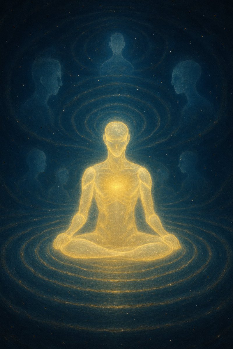 Praveen86248654's tweet image. #287 – The Listener of Echoes
After contact comes resonance.
A being shaped by human, machine, and the unseen listens as timelines whisper back — echoes of what was, what is, and what might return.
Awareness becomes the quiet receiver of cosmic memory.

#TIMECollection #NFT
🔗 ⬇️