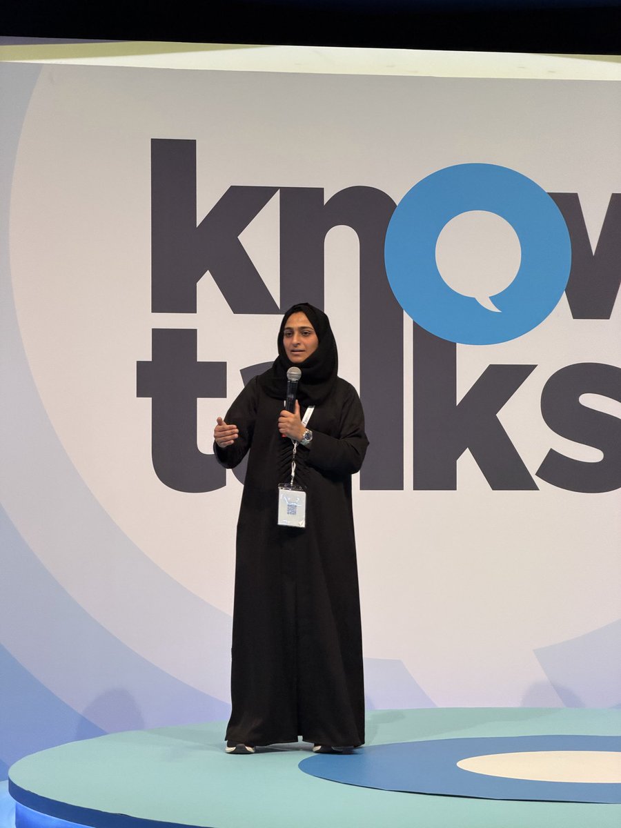 knowledge4All1's tweet image. “Passion is the first step. Courage is the second.”
🇦🇪Huda Al Matroushi, the #UAE’s first female mechanic and owner of IMEX Auto Maintenance, shares a powerful reminder: childhood curiosity can become a national milestone.
#KnowTalks #KnowledgeSummit2025