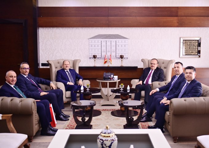 Ziraat Katılım Bankası Genel Müdürü Vali Canbolat’ı Ziyaret Etti