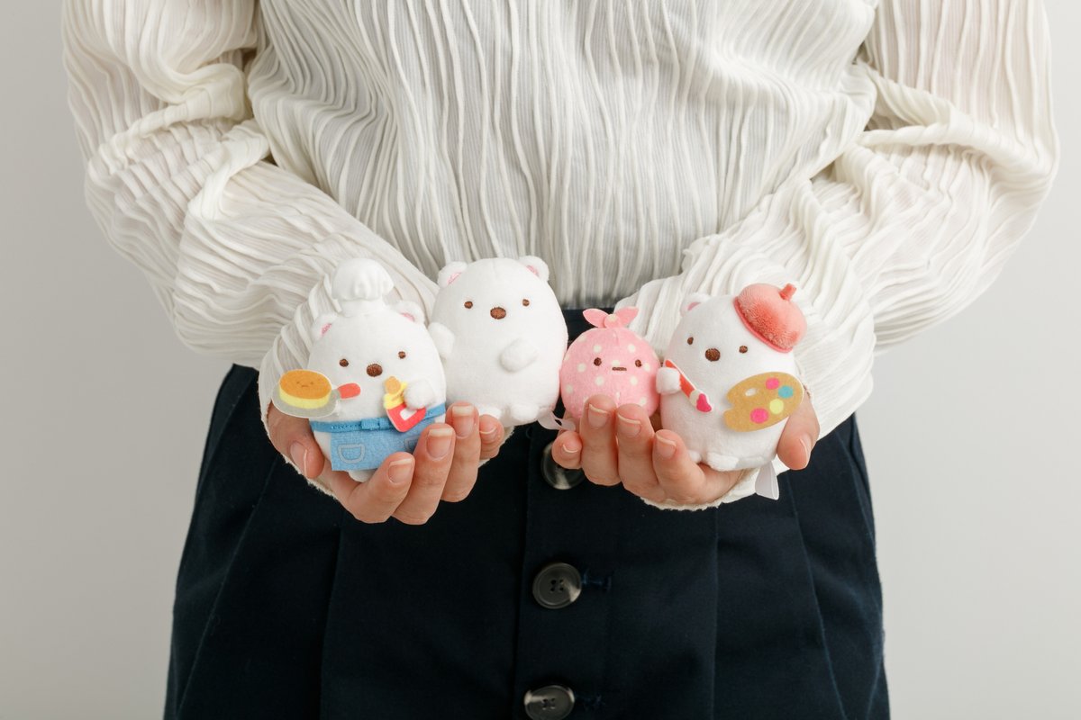 🔖#すみっコのおきにいり 受注受付中🔖 しろくま・ぺんぎん