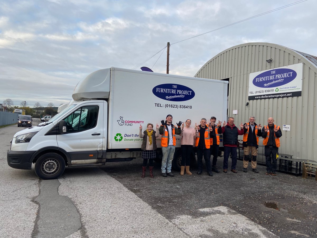 Thanks to The National Lottery Community Fund and National Lottery players we got vital funding in 2024 to pay for 2 drivers at our Project for 3 years.   
#BecauseOfYou