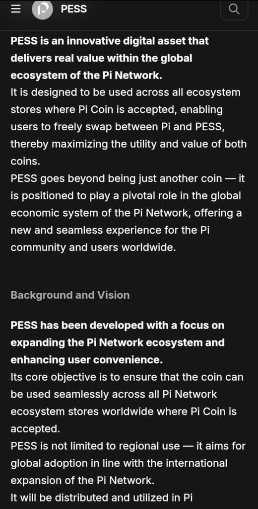 Web3Econ's tweet image. 🚨A Chinese project coming to PI NETWORK ecosystem.

✅Download App: pesscoin.com/market_down.ht…

✅Sign up with ur Google account 

✅Invite code: P9837001

✅Change to English which was previously Korean.

✅Use code to be able to get 1000 of the coin