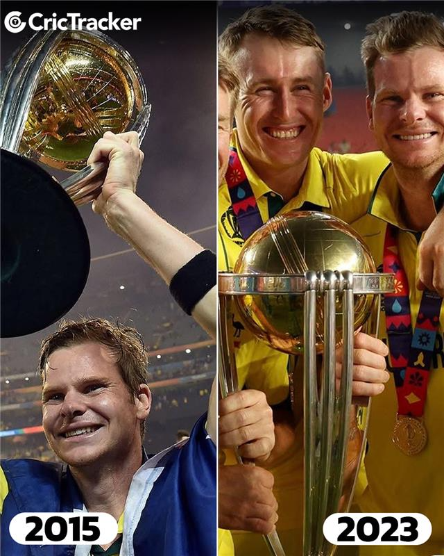 Cricketracker's tweet image. 🏆 Home World Cup
🏆 Away World Cup
Presenting Australia’s current multi-World Cup heroes!

#CWC2023