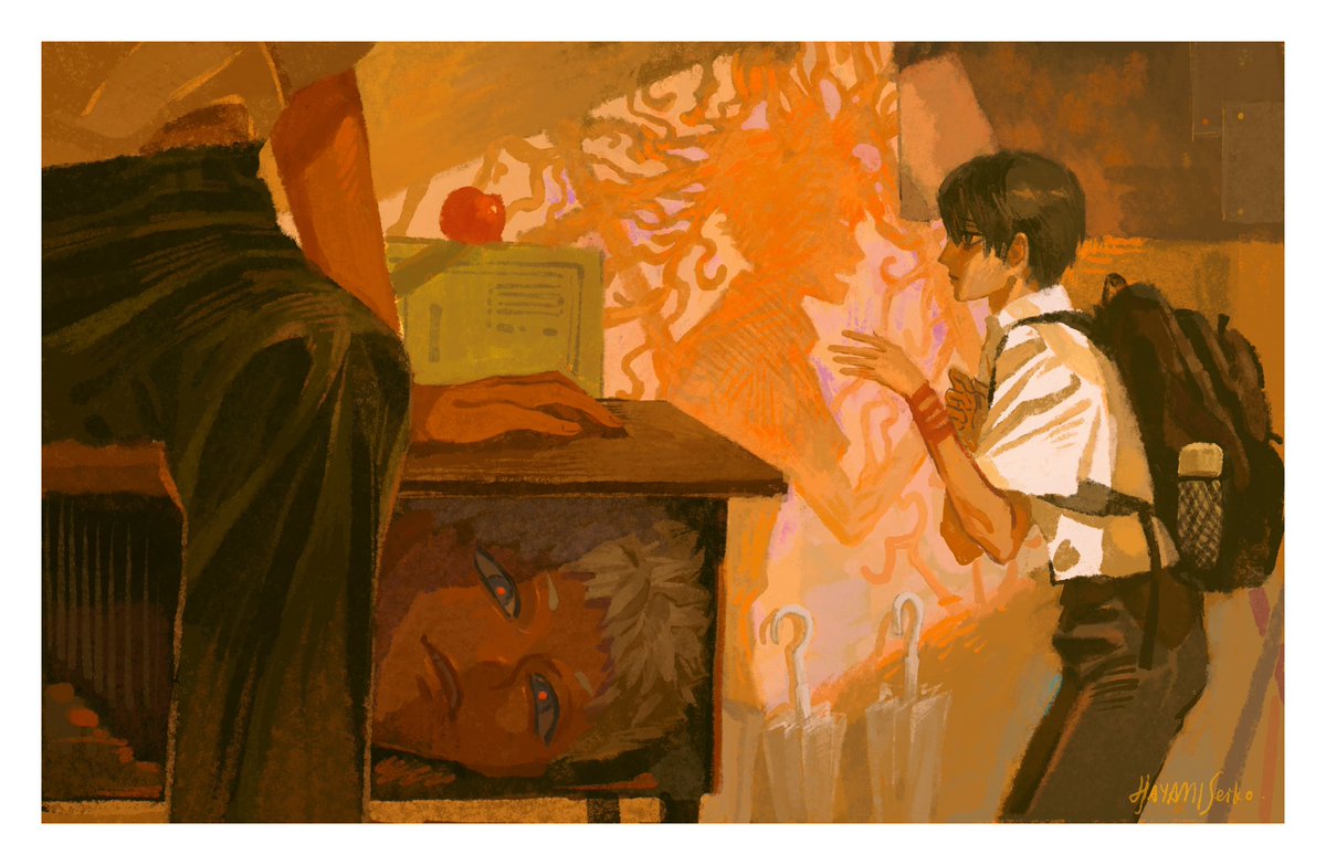 Hayami_Seiko's tweet image. The form of touch 
#光が死んだ夏 #tshd