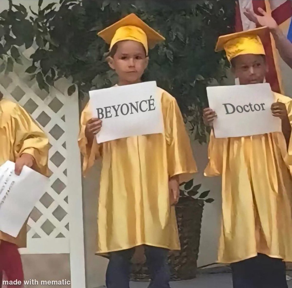 “What do you want to be when you grow up?”

Me :