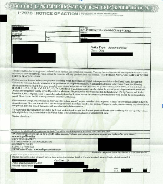 opensphereai's tweet image. An Indian founder just secured a 3-year O-1A visa without ever visiting the U.S.

No U.S. job. No U.S. clients. No U.S. press.
Just extraordinary work, documented the right way.

OpenSphere built a winning case from achievements earned entirely in India.

Read the full story: […