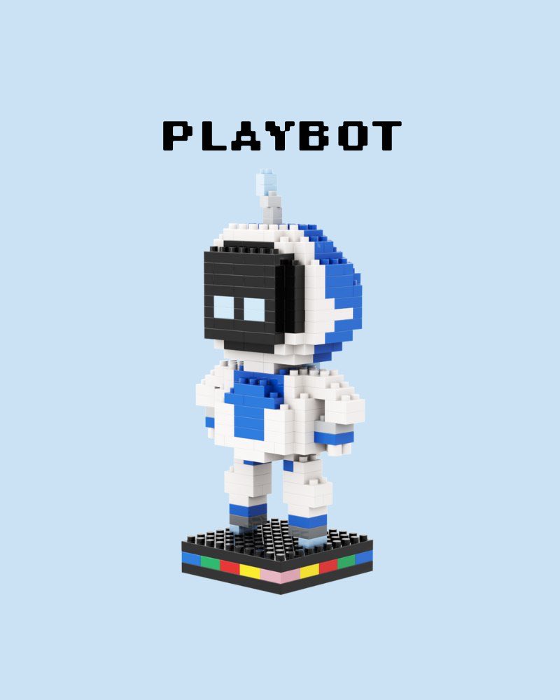 pixoworld's tweet photo. Desde los tiempos de ‘Cortocircuito’ 🤖 ningún robot te tocaba la patata como lo hace nuestro querido #Playbot 🩵 https://t.co/62ibjX1hvS