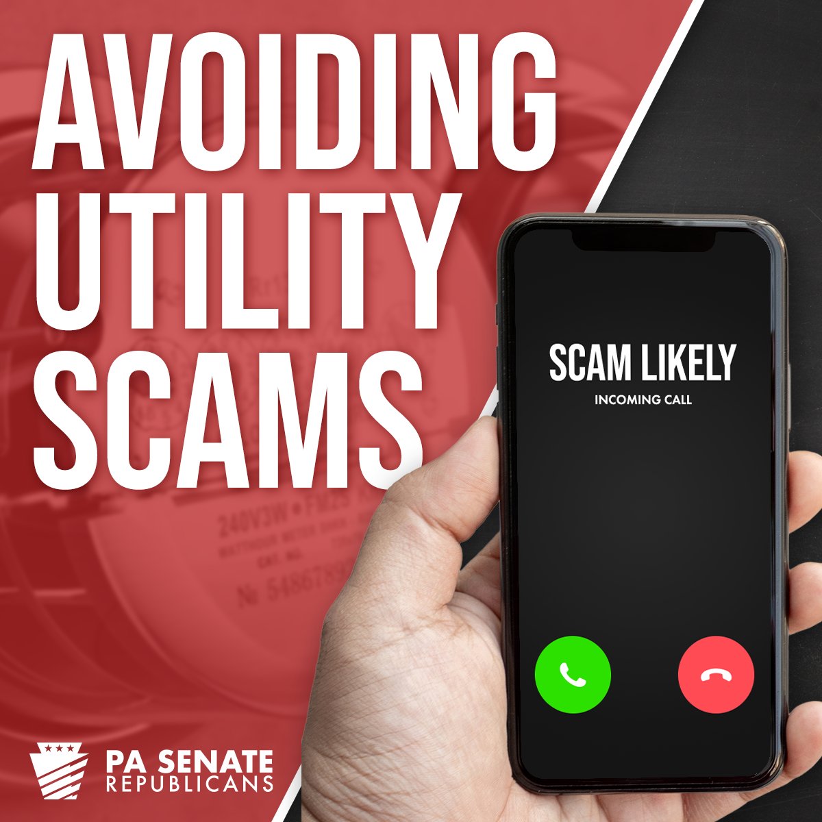 Scammers impersonate utility companies and threaten service termination to pressure you into quick payments. The best response is to confirm any claims with your provider directly and report them. Find out more:  bit.ly/49Sbmk4