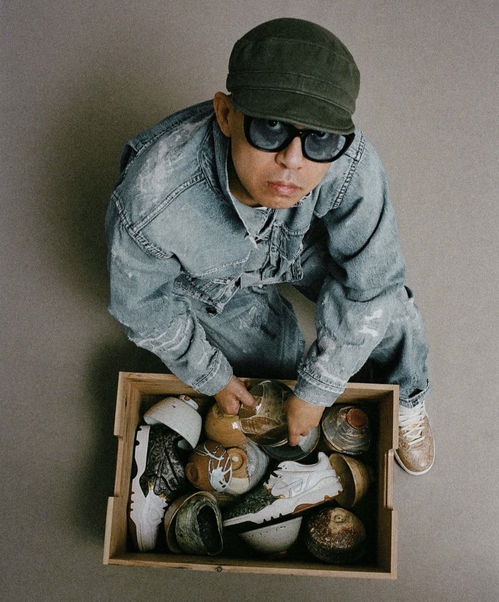 日本の修復芸術「金継ぎ」に着想した NIGO x Nike Air Force 3 Low SP