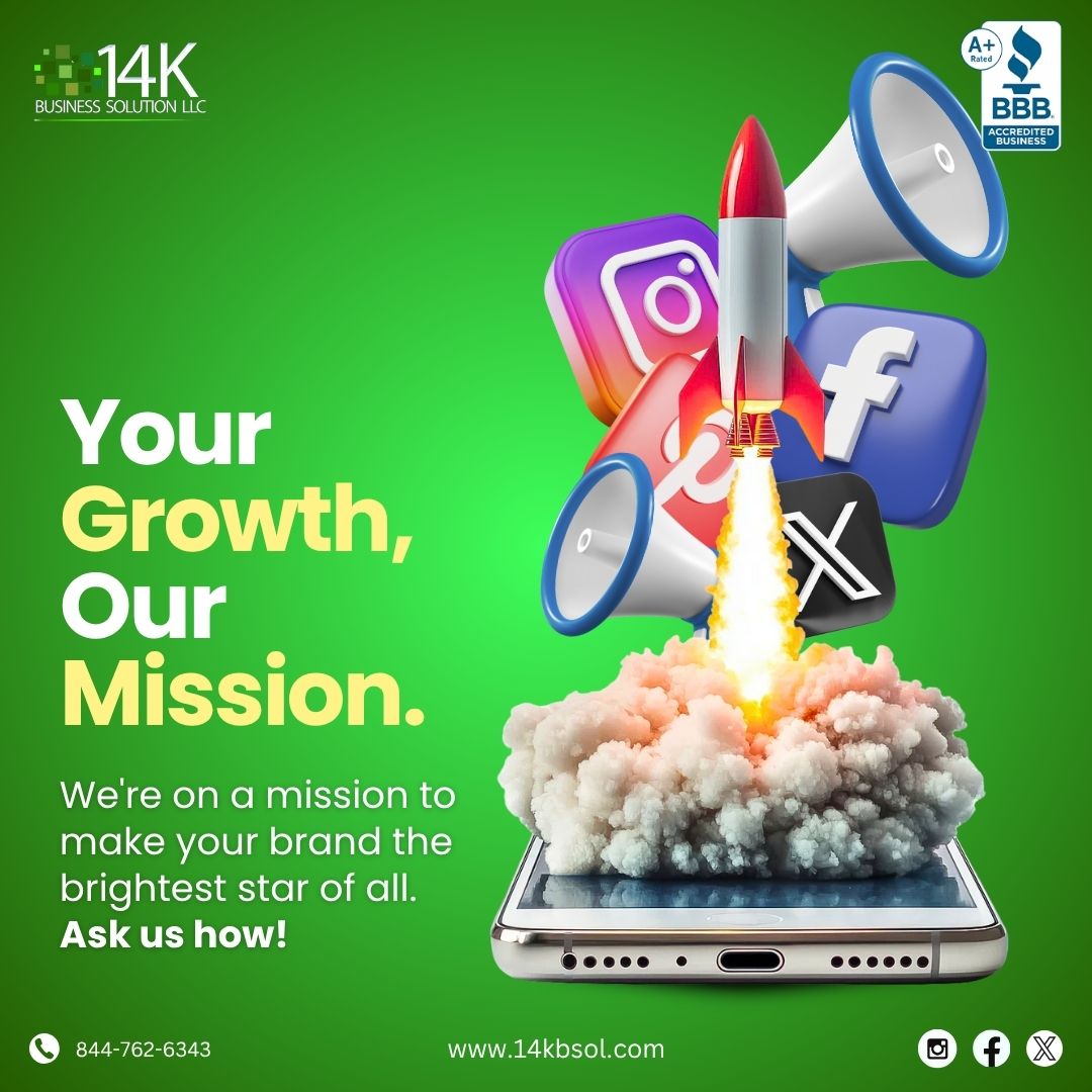 14Solutions's tweet image. We&apos;re on a mission to make your brand the brightest star of all. Ask us how!

Call Us Today: (844) 762-6343
Visit our website: 14kbsol.com
#14KBSOL #digital #marketing #SMM #content #solutions #brandgrowth #digitalmarketingagency #businessvisibility #growyourbusiness