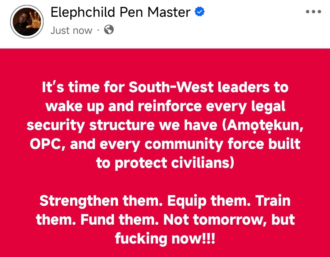 Because whether ANYONE admits it or not, the region is under pressure, and pretending otherwise is suicide.

Call the meeting. Stop the speeches. Do your fucking job before it's too late.