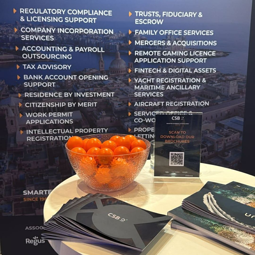 CSBGroup's tweet image. The @FinanceMalta 18th Annual Conference is officially underway! 🌟 CSB Group is proud to be a Gold Sponsor and exhibitor, bringing our expertise in accounting, payroll, fintech, and more to the heart of the event.

💼 Book a meeting👉 csbgroup.com/events/csb-gro…

#FMAC25 #CSBGroup