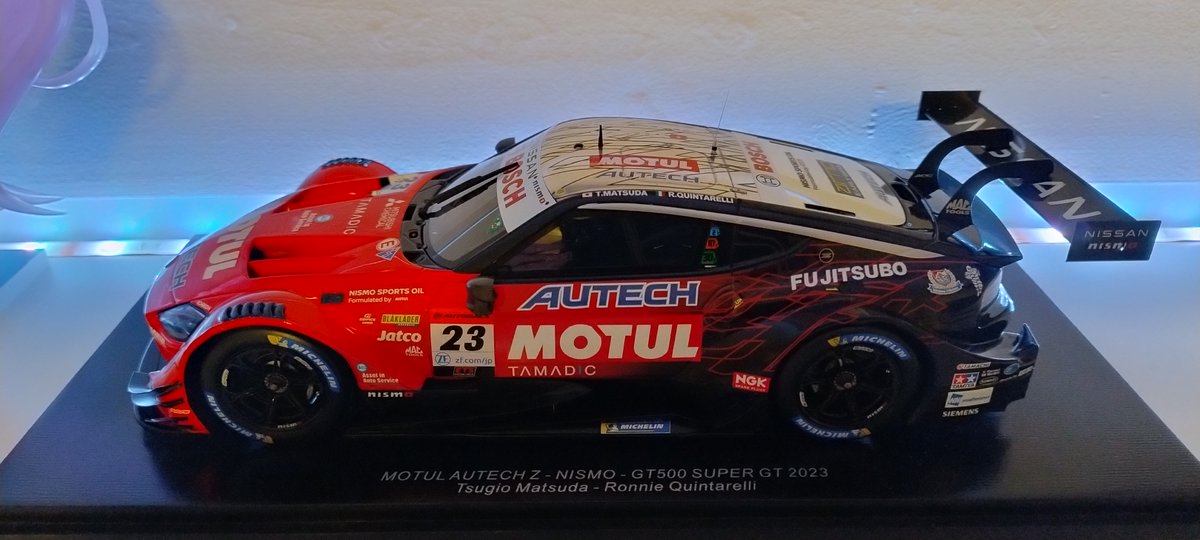 And another one for my #SUPERGT collection. 1/18 scale model of