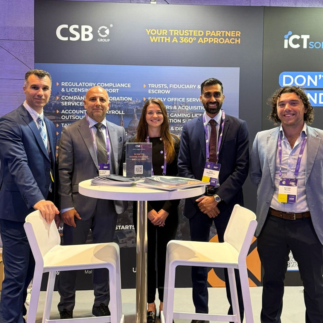 CSBGroup's tweet image. The @FinanceMalta 18th Annual Conference is officially underway! 🌟 CSB Group is proud to be a Gold Sponsor and exhibitor, bringing our expertise in accounting, payroll, fintech, and more to the heart of the event.

💼 Book a meeting👉 csbgroup.com/events/csb-gro…

#FMAC25 #CSBGroup