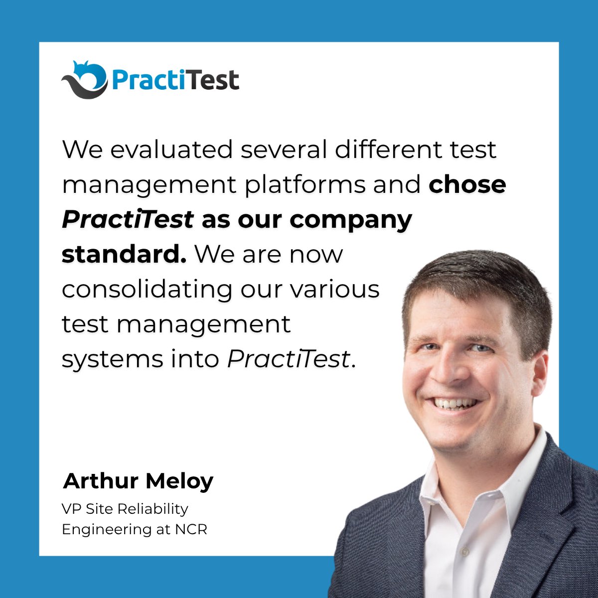 PractiTest's tweet image. Real teams. Real results.
PractiTest helps QA leaders consolidate systems, increase test coverage &amp;amp; simplify execution.

Hear it straight from our users:
@ncratleos | @razorsecure | @partssource | and more

See what we can do for your team: tinyurl.com/mvuvhz6e