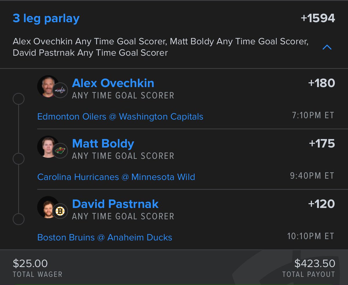 NHL Goalscorer Lotto 🏒