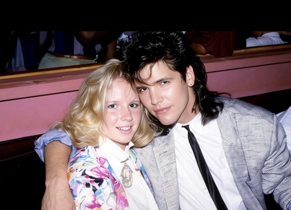 Have a great day, Michael! 
It’s #WaybackWednesday Love this photo of you  <a href="/michaeldamian1/">Michael Damian</a> and <a href="/LauraleeB4real/">Lauralee Bell</a> 💖