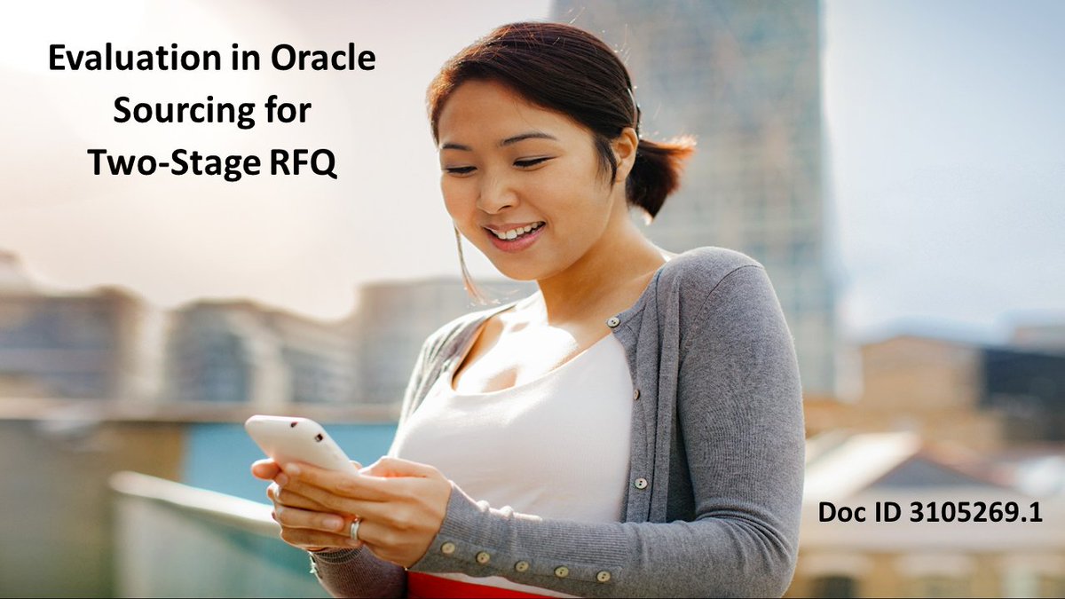 Oracle_EBS's tweet image. Understand how to manage technical and commercial scoring in a two-stage RFQ and calculate total weights effectively for #EBS #Sourcing. Doc ID 3105269.1. social.ora.cl/601379BRv