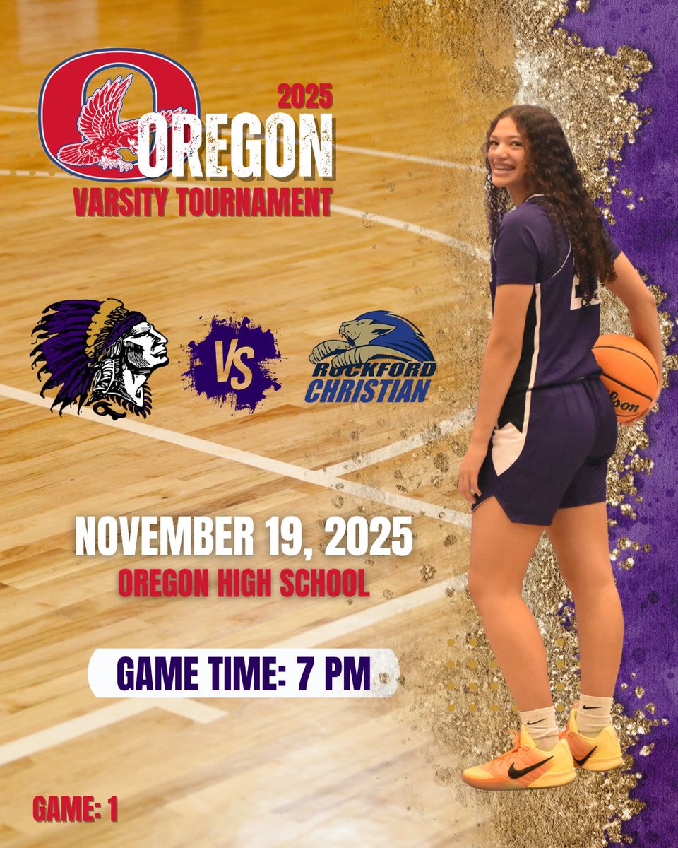 Game 2️⃣
Location: Oregon Tournament Round 1
Opponent: Rockford Christian 🦁
Time: 7 PM
Jersey: ⚪️
📸: Sarah Frint 
#AlwaysTogether