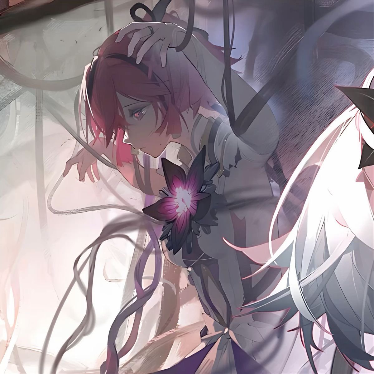 Timely_Camellya's tweet image. Daily reminder that Camellya has 3 forms and 2 are playable 🌹
and her unexperimented self is lady flora :)