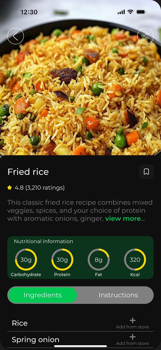 yungdesigner09's tweet image. If your UI makes people think too hard, it’s already losing.
Tried to keep things clean, clear, and effortless with this new MakeIt recipe screen.
Anyone see this what&apos;s the one thing you will improve, add or remove?
#UIUX #UI #UIdesign #recipeappdesign