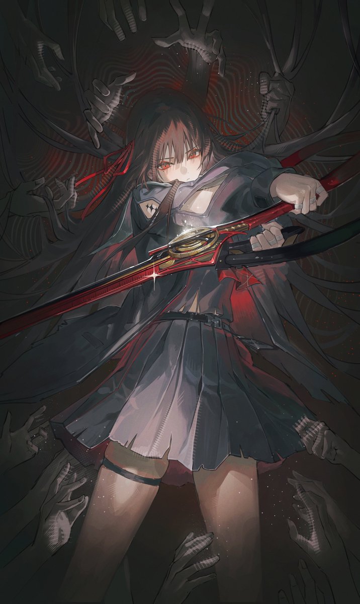 krinnnin's tweet image. Chisa✂️
#WutheringWaves #Wuwafanart #Chisa