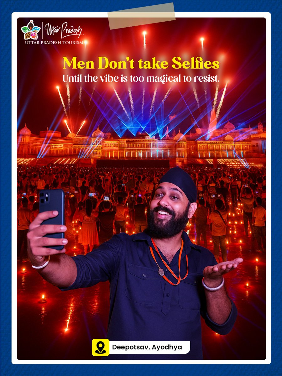 uptourismgov's tweet photo. He creates his own path, takes risks, and turns challenges into triumphs. Here’s to the men who inspire, lead, and embrace life fully.
Happy International Men’s Day!
#InternationalMensDay #CelebrateMen #MenOfStrength #InspiringMen #LeadWithHeart
#MenWhoInspire #RiseAndLead #EverydayHeroes
#CourageAndCharacter #HisJourneyHisPower
@narendramodi @myogiadityanath @gssjodhpur
@jaiveersingh099 @amritabhijatias @eeshapriyaias
@UPGovt @MinOfCultureGoI @tourismgoi
@incredibleindia @CMOfficeUP @MEAIndia
