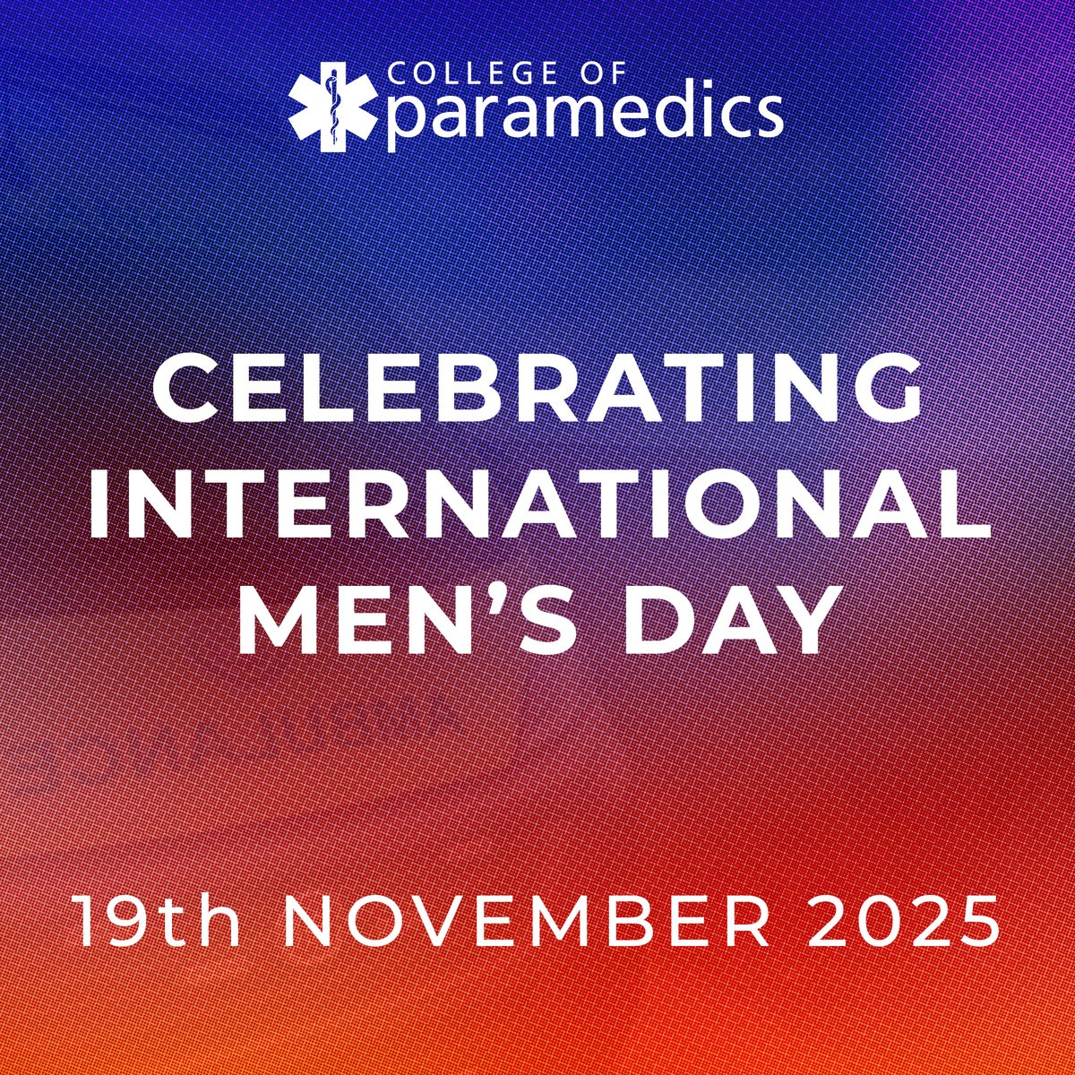 ParamedicsUK's tweet image. 💚 This International Men’s Day, we’re shining a light on the mental health of men in the paramedic profession.

🗣️ Talking is a strength. Asking for help is a strength.

🤝 To every man in our sector: you are valued, supported, and never alone.