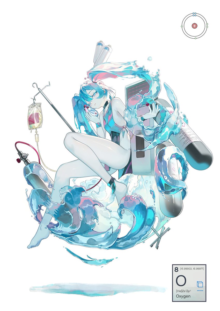 NatoriYoukai's tweet image. 酸素 / Oxygen