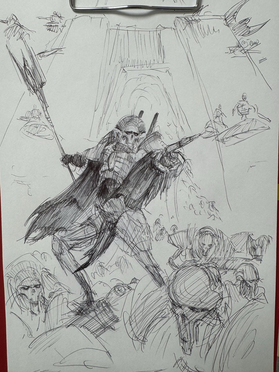 Workbreak doodle
Edge lord
I forgor how necrons look like especially their feet