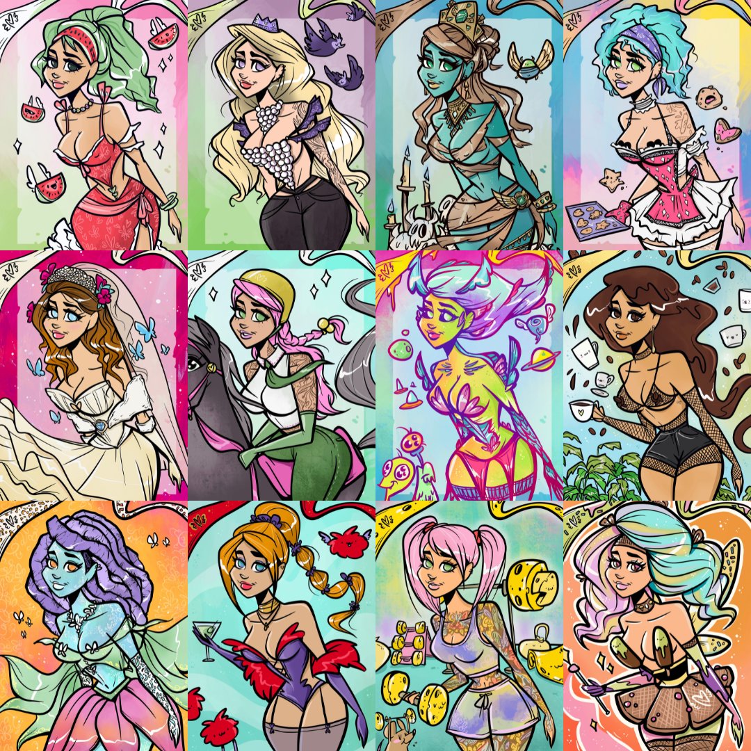 TheKokai's tweet image. With free art given to holders every month, the earlier you get a @MetaVixensNFT the better.

Only being in the community recently I&apos;ve slowly been adding what I missed out on and I can finally say I&apos;ve now collected all Year 2 and Year 3 monthly drops!