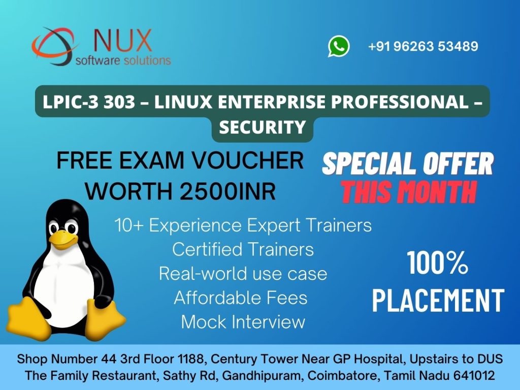 nex_techcbe's tweet image. 🚀 Build your Linux career with CompTIA Linux+ Training in Coimbatore!
Master system administration, security, scripting &amp;amp; troubleshooting with hands-on labs and expert trainers.
#CompTIA #LinuxPlus #LinuxTraining #Coimbatore #DevOps #CyberSecurity