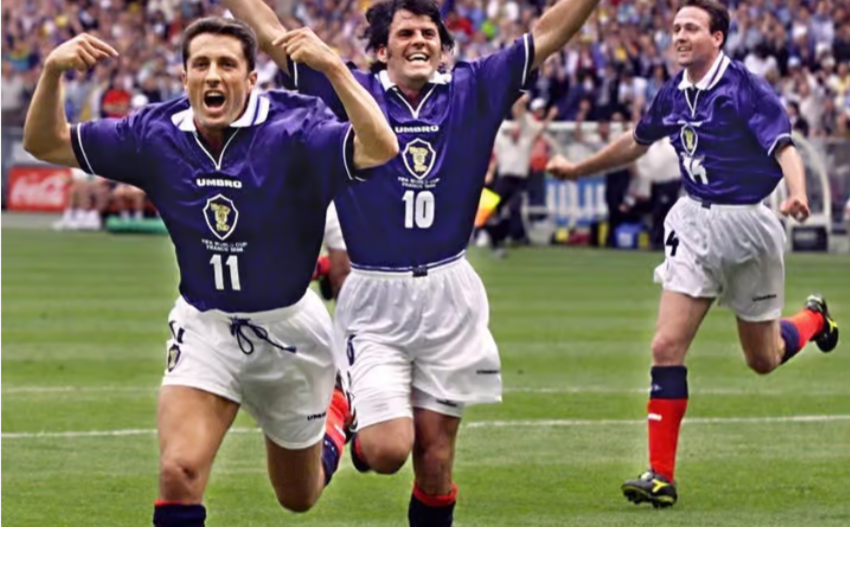 SMN_Scotland's tweet image. There might be a few sore heads across Scotland today ⚽  ⚽ ⭐ ⭐ 🥅 🥅 and plans being made to make memories during summer 26.
Who has a memory from 1998, the last time  Scotland were in the #WC?  The nation just about closed down for the opening match against the mighty Brazil