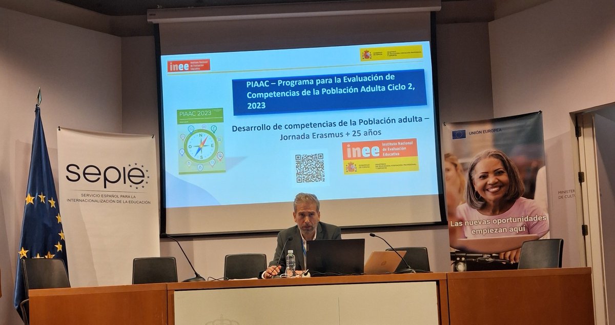 👀Participamos en Jornada Erasmus+ en el sector de la Educación de Personas Adultas: 25 años: evolución y retos del sector, competencias y buenas prácticas
#ProyectoEuropeo <a href="/sepiegob/">SEPIE</a> <a href="/EUErasmusPlusMa/">EUErasmusPlusMaroc</a> #ErasmusPlus #internacionalizaCyL