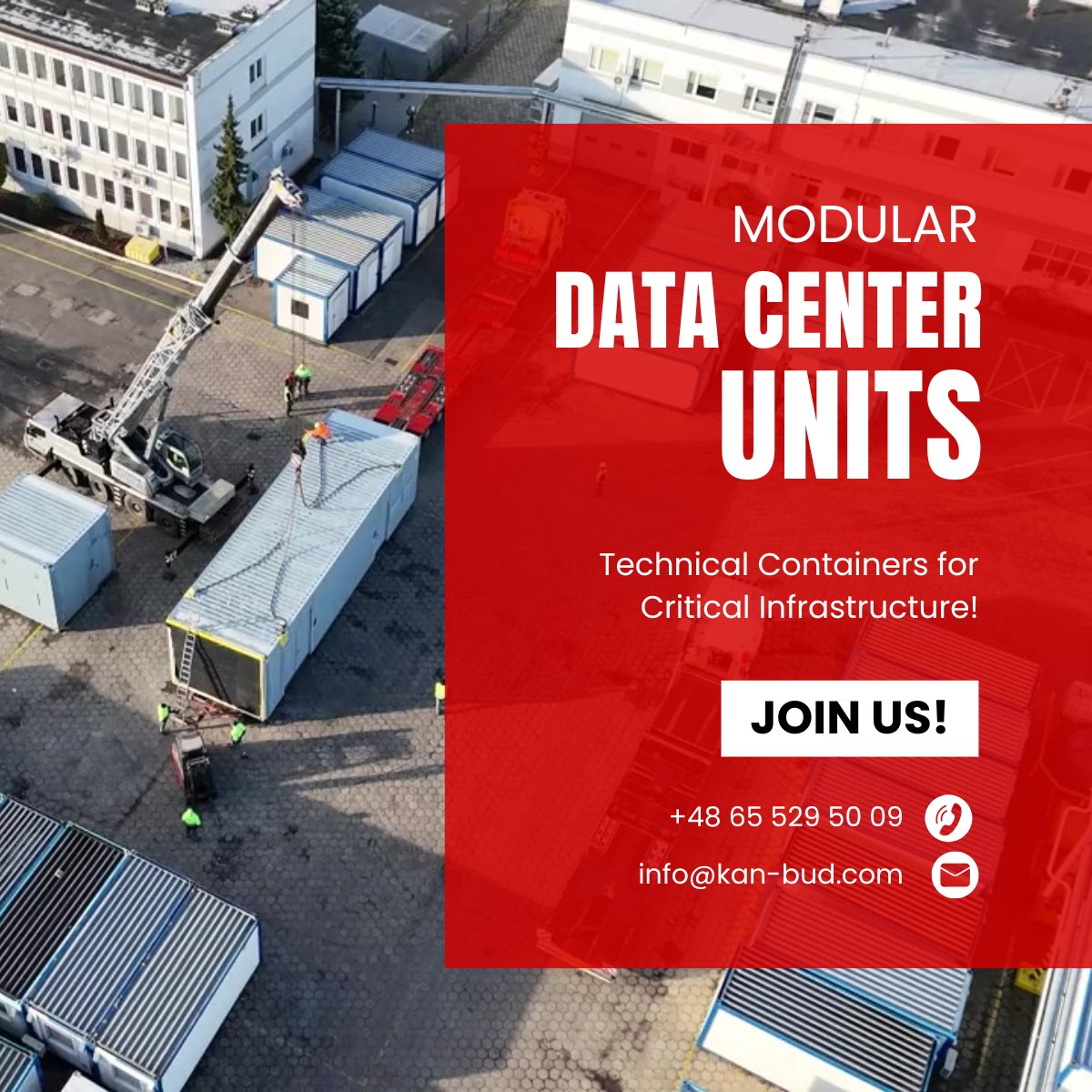 modularkanbud's tweet image. @modularkanbud  specjalizuje się w produkcji kontenerów technicznych, projektowanych dla wymagających Klientów przemysłowych.
Projektujemy i produkujemy zaawansowane, wytrzymałe obudowy, które chronią krytyczną infrastrukturę!

#kontenerytechniczne #modular #moduły #datacenter
