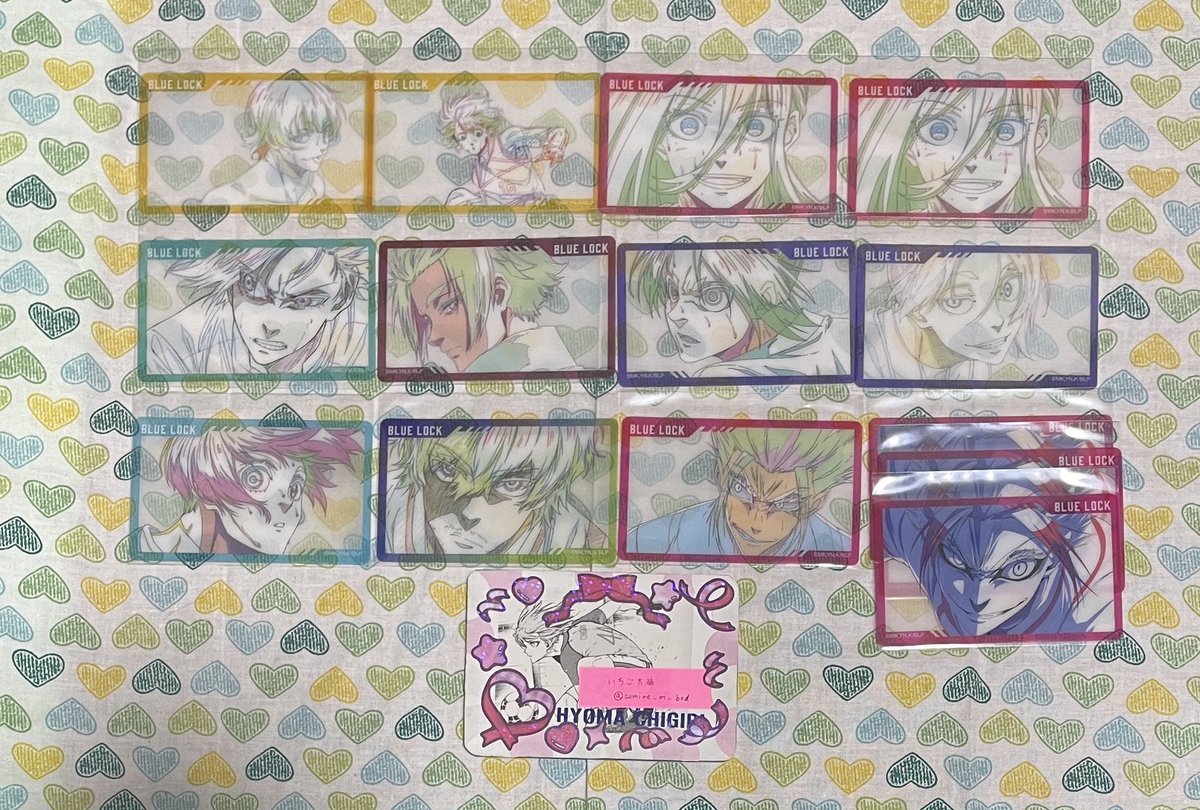 sumire_m_bsd's tweet image. 【交換】ブルーロック エゴ展 ぱしゃこれ クリアシート

&amp;lt;譲&amp;gt;
潔,蜂楽,凛,凪,氷織,愛空,雪宮,二子,蟻生,雷市,馬狼,七星,剣城,絵心,閃堂
千切,國神,士道,冴

&amp;lt;求&amp;gt;
3枚目
👑&amp;gt;💕 千切,凪,(帝襟)&amp;gt;&amp;gt;💙

・💙は👑と交換して頂ける場合はお譲り可能です。💙千切23💙國神13
クリアシートは同種求めなし