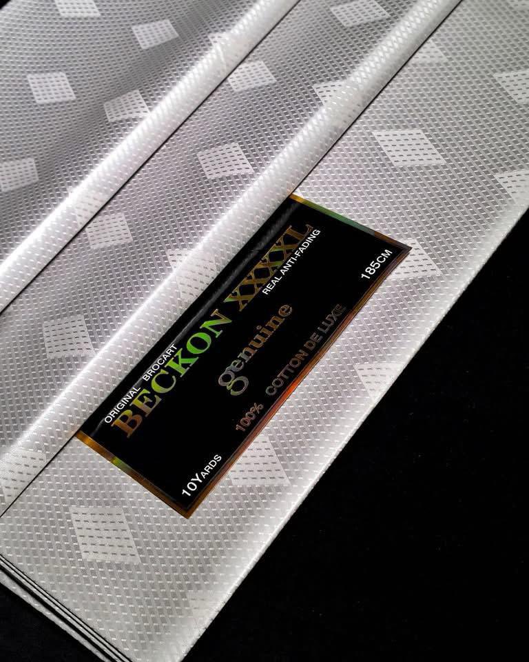 MuhaAly's tweet image. BECKON 

Price : 13k per yards

Location : Kano
Delivery : Nationwide
WhatsApp or call 08068363401

Please retweet and patronize