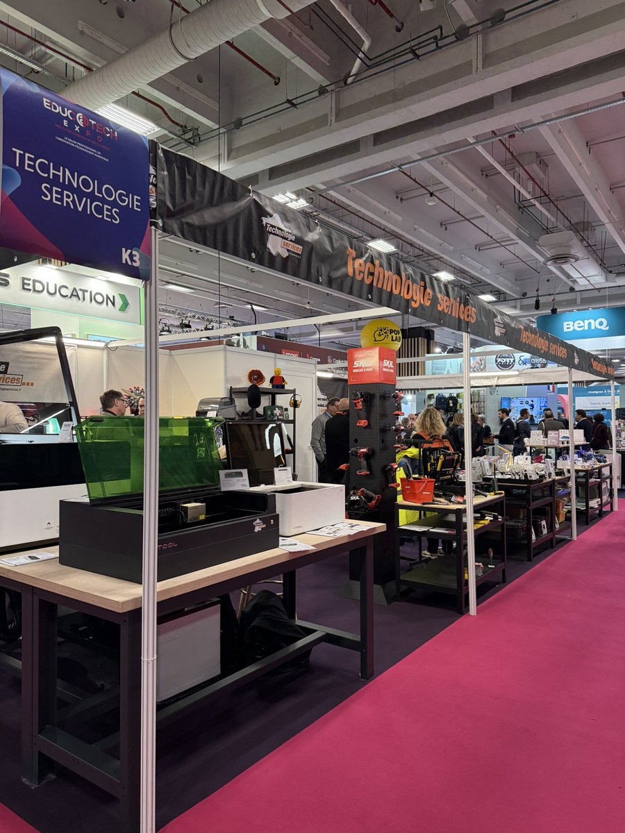 On vous attends impatiemment, 
Venez échanger avec nous !! 
#educatech #fablbab #outillage #technologie