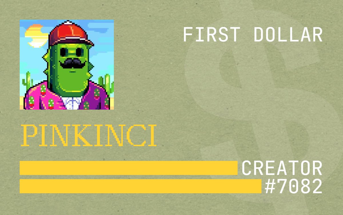 Base ağında yeni hype 

<a href="/earnfirstdollar/">First Dollar</a> on <a href="/base/">Base</a>

Want in?

firstdollar.money/?r=1xRDBE