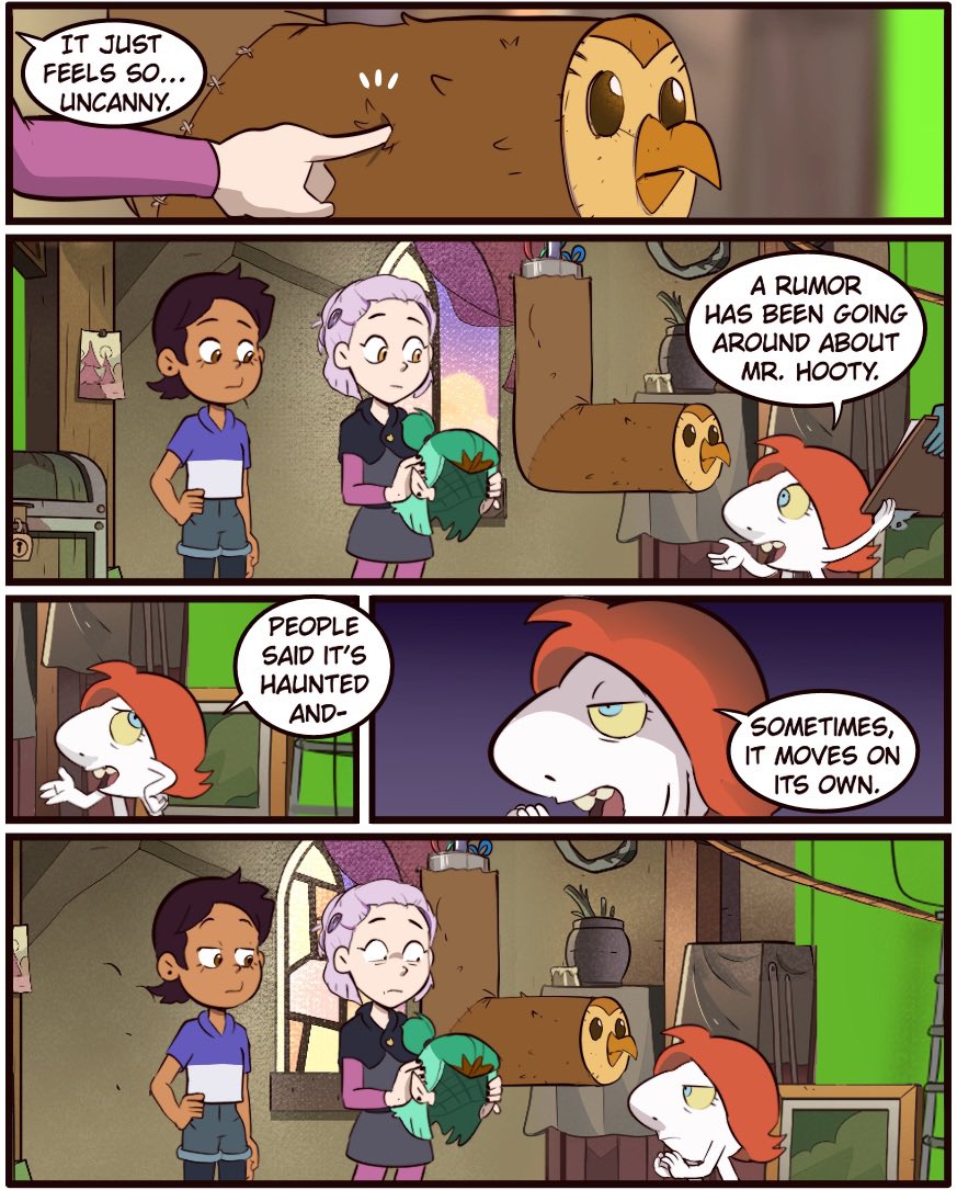 MoringmarkMark's tweet image. Actor AU: Animatronic #TheOwlHouse #toh